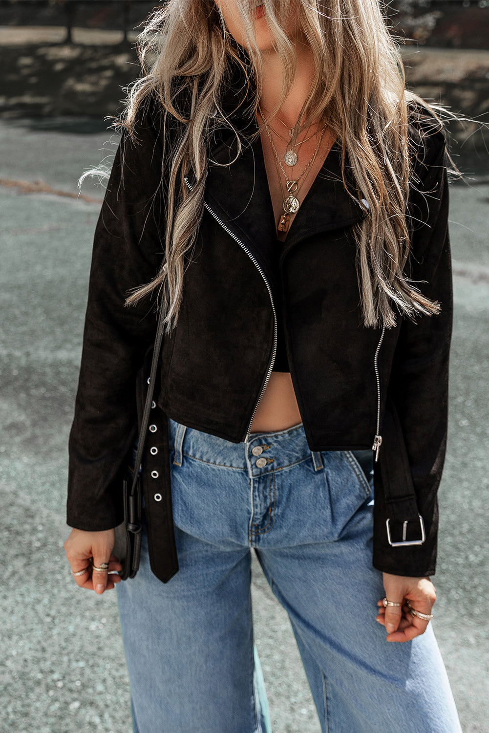 Iva Zip Up Collared Neck Jacket