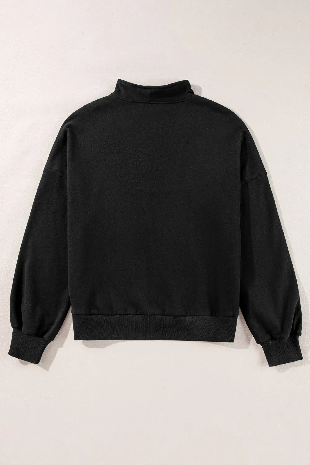 Getting Cozy Half Zip Long Sleeve Sweatshirt