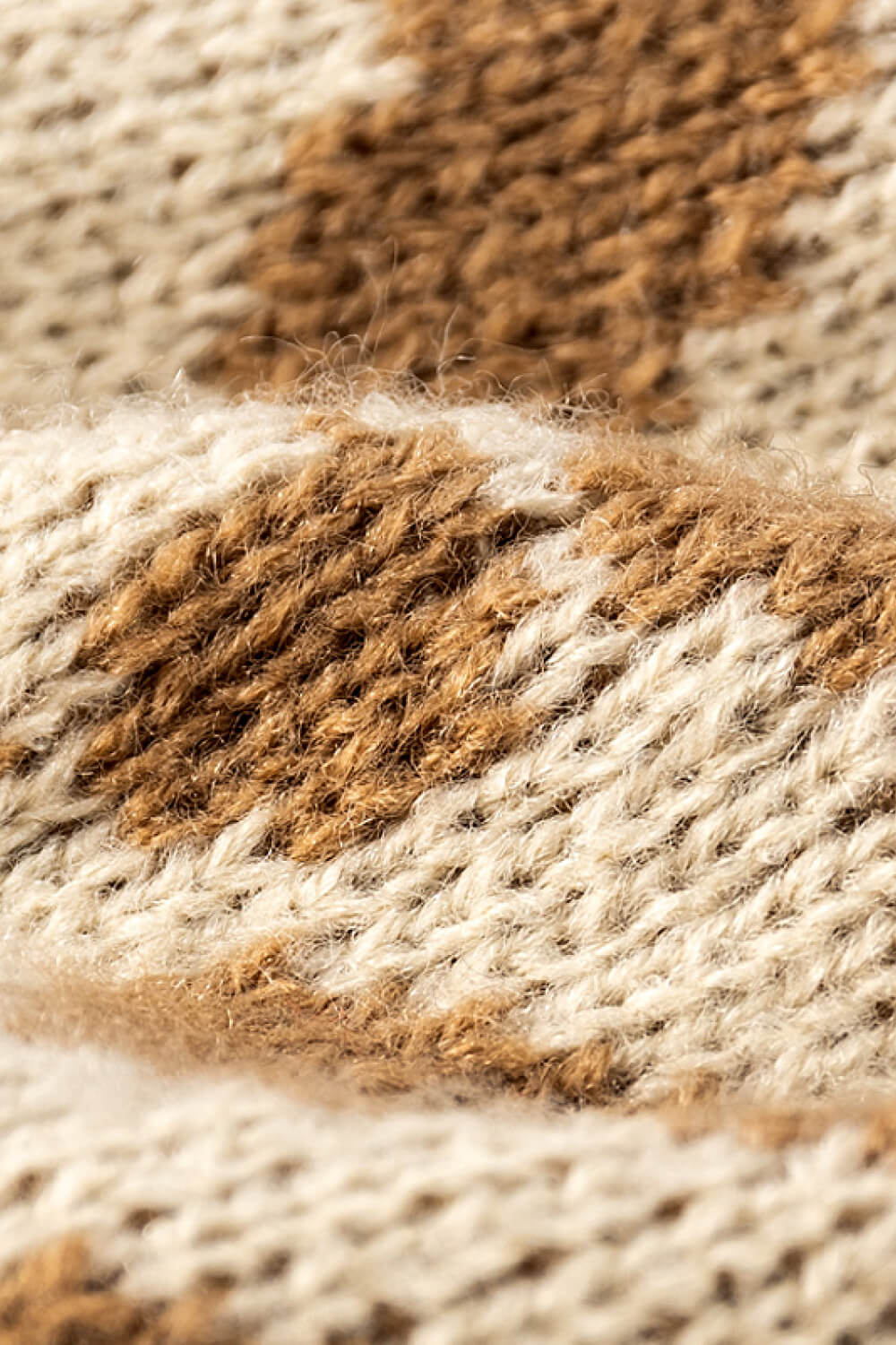 Just Chill Leopard Pom-Pom Cuffed Beanie