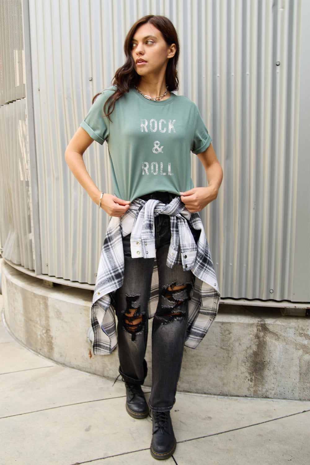 Rock and Roll Babe Short Sleeve T-Shirt