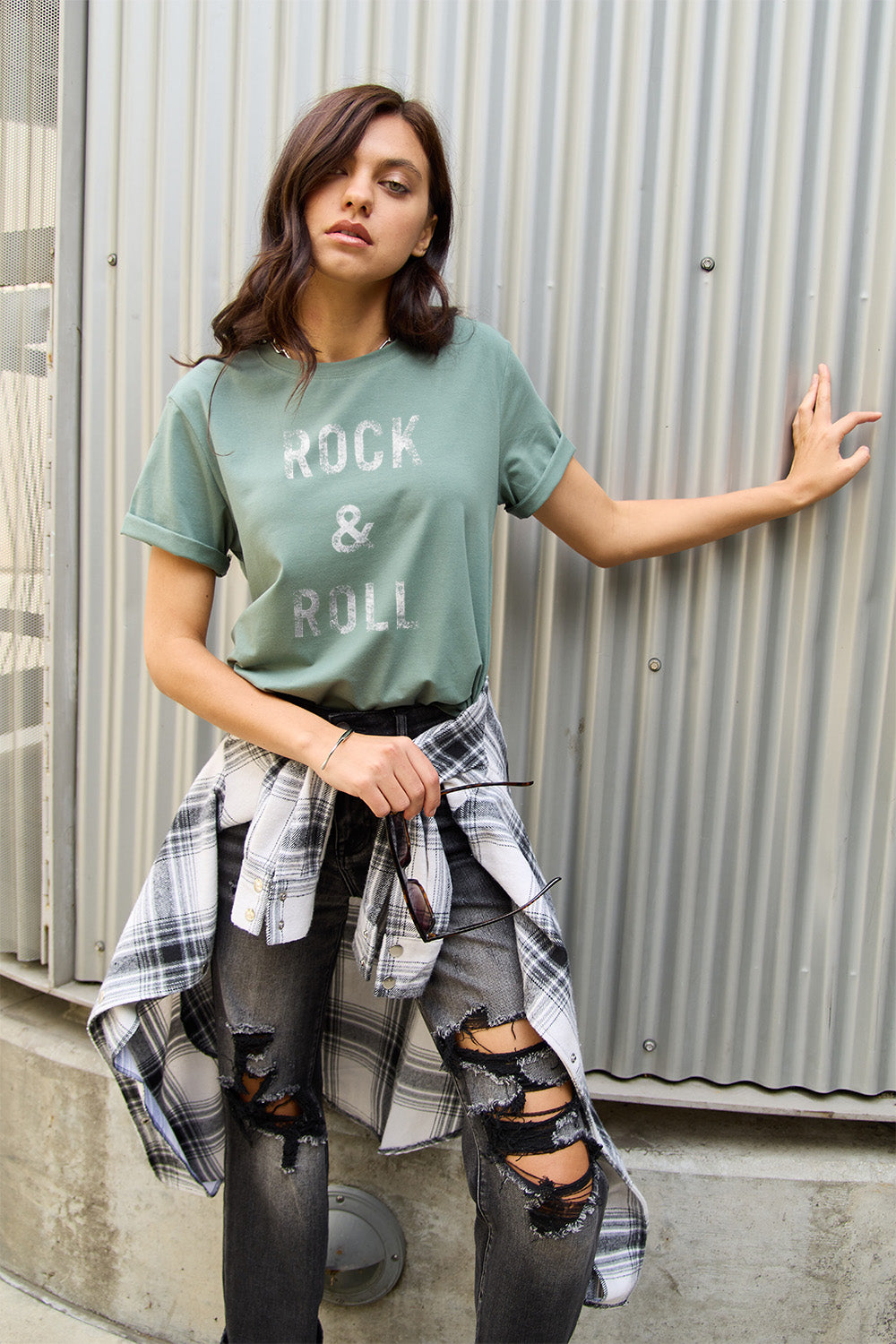 Rock and Roll Babe Short Sleeve T-Shirt