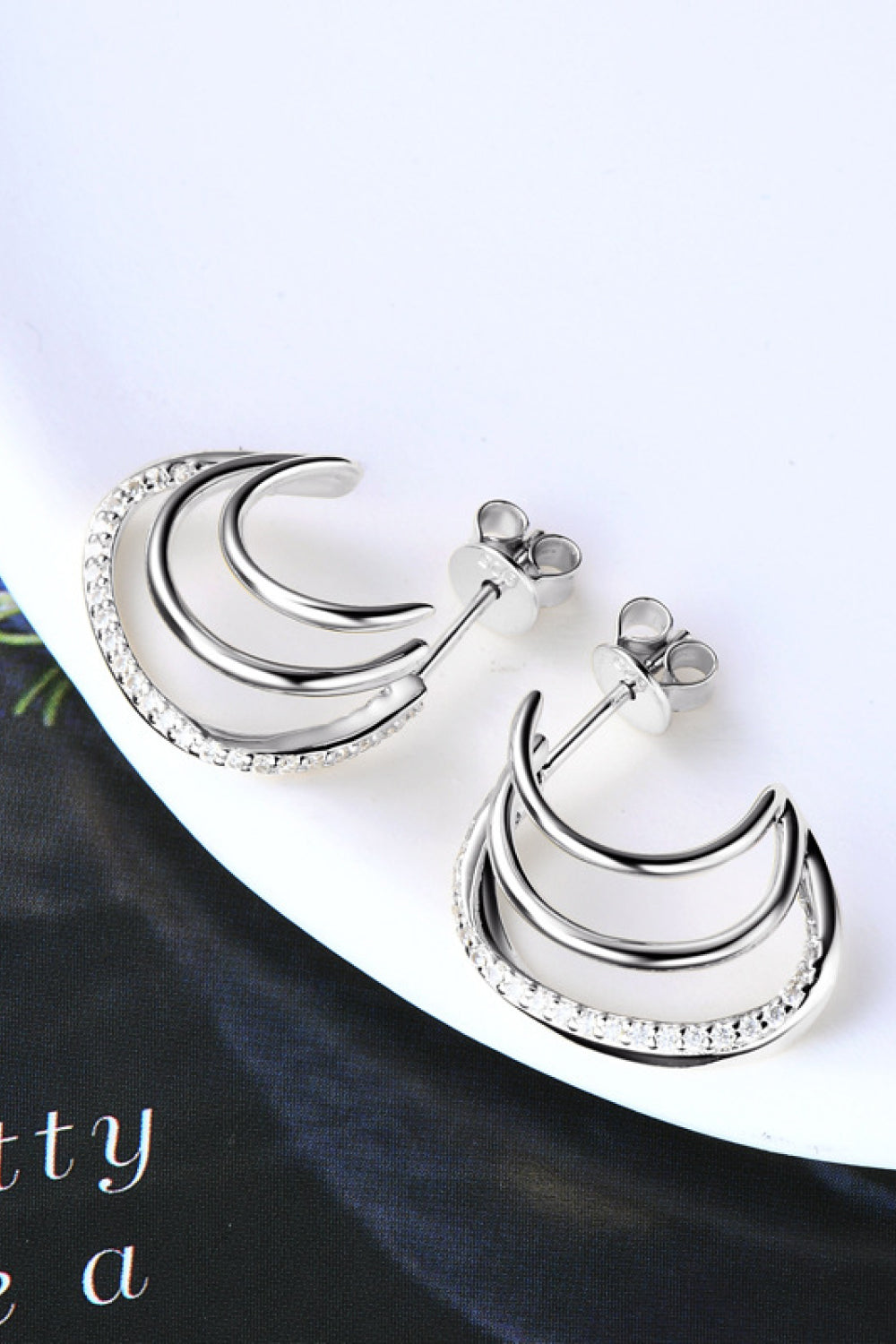 The Changeup Moissanite 925 Sterling Silver Earrings
