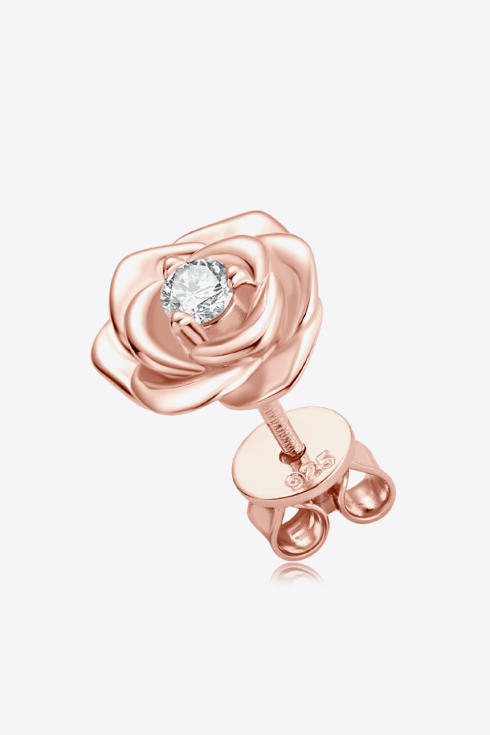 "Rosie" Adored Moissanite 925 Sterling Silver Earrings