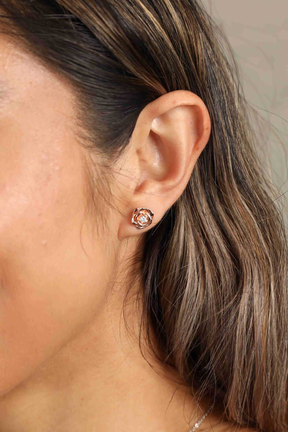 "Rosie" Adored Moissanite 925 Sterling Silver Earrings