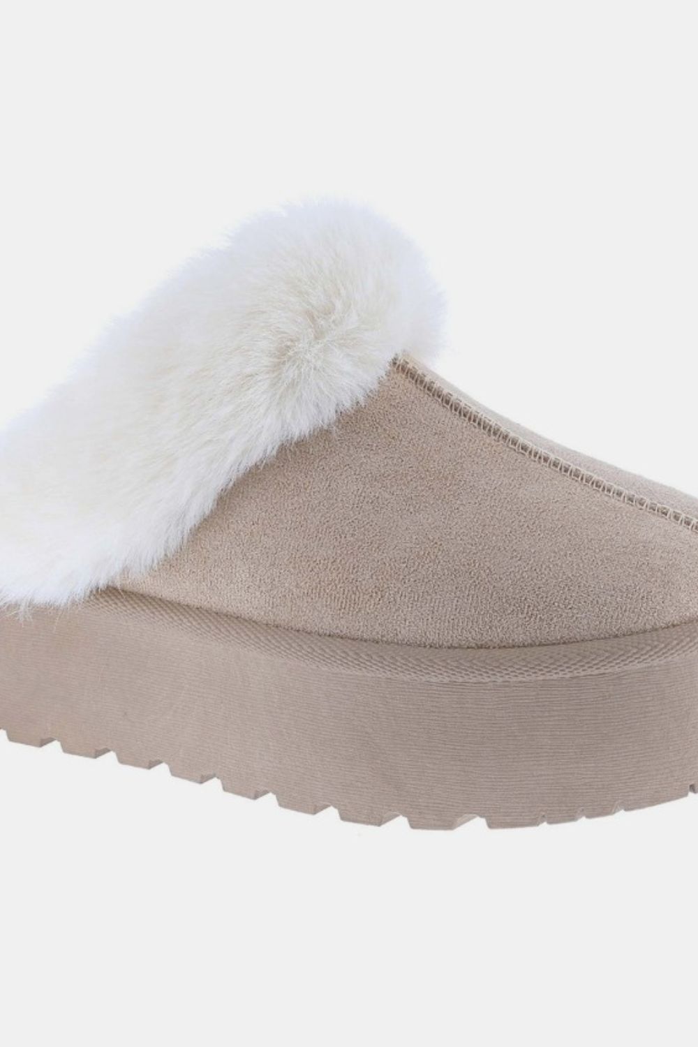 Stay Cozy Slippers (Taupe)