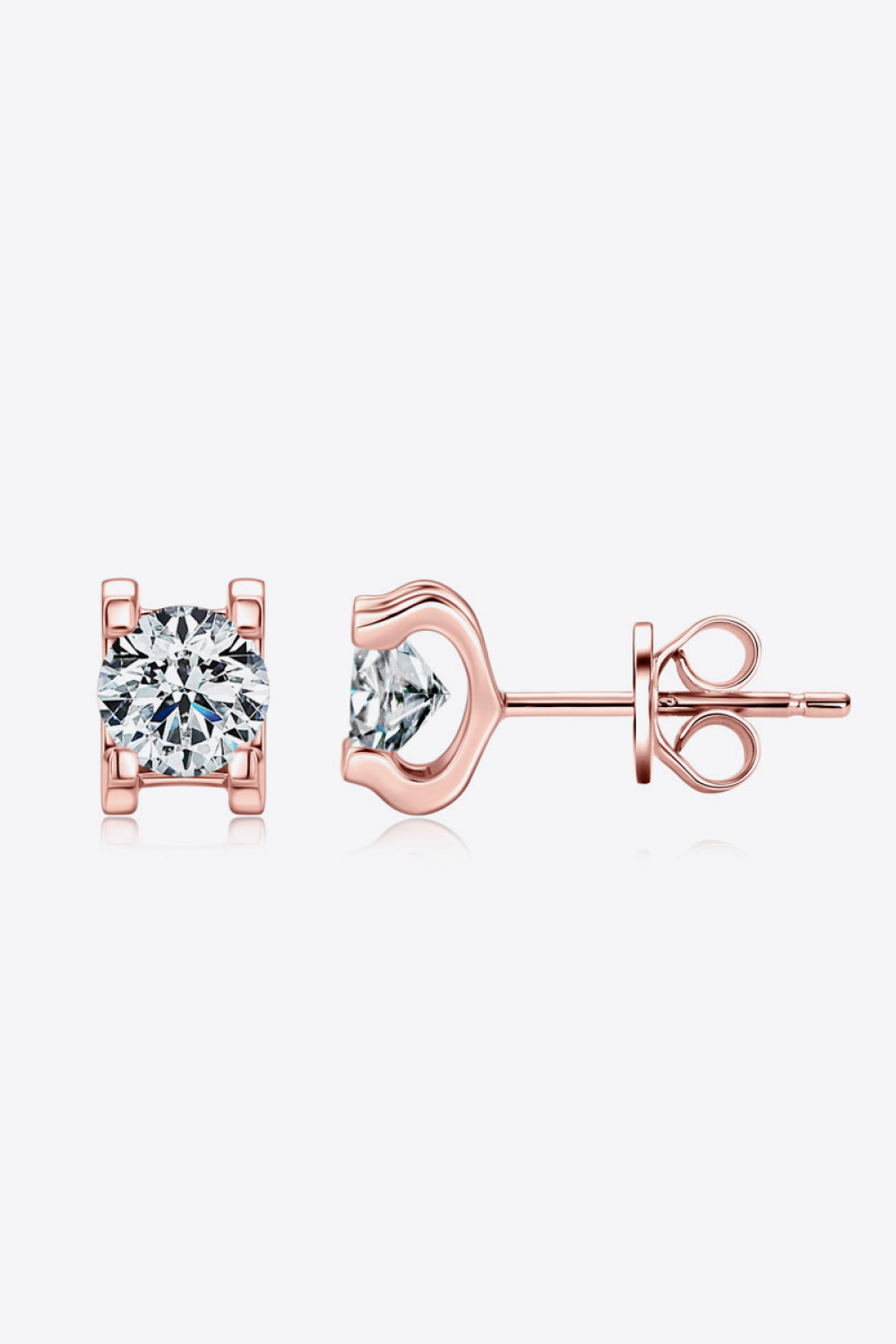Maya Moissanite 925 Sterling Silver Stud Earrings