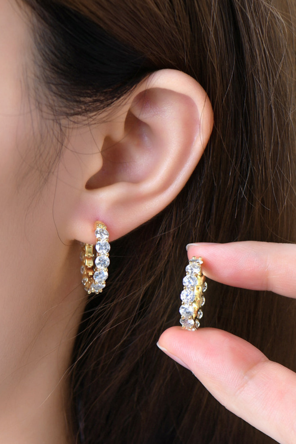 Kellie 7.2 Carat Moissanite 925 Sterling Silver Earrings