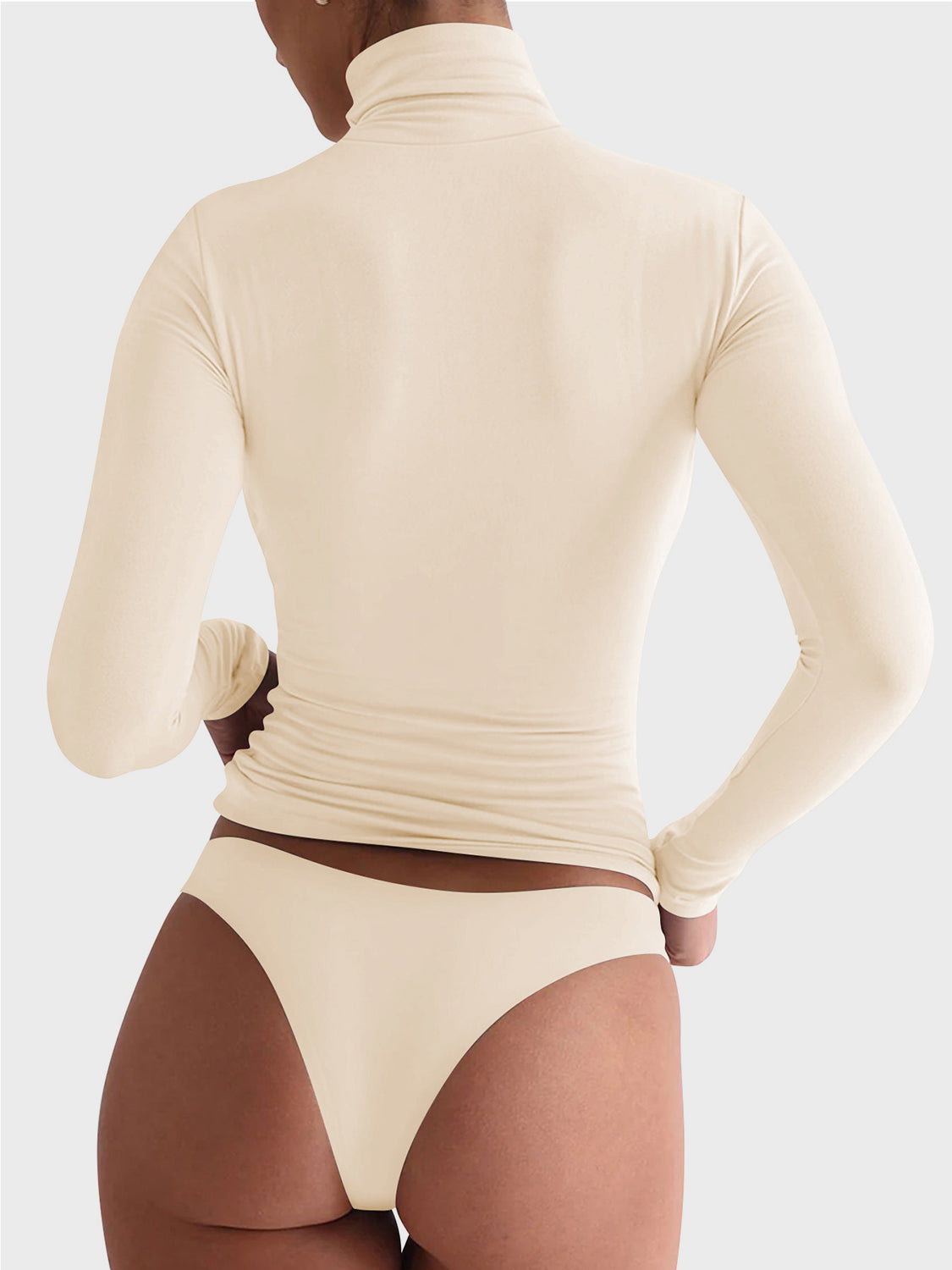 Halsey Lovelet Turtleneck Long Sleeve T-Shirt