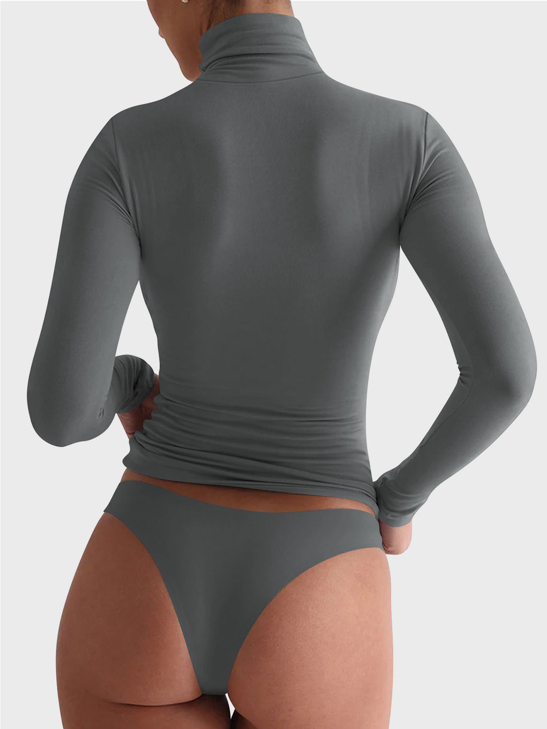 Halsey Lovelet Turtleneck Long Sleeve T-Shirt