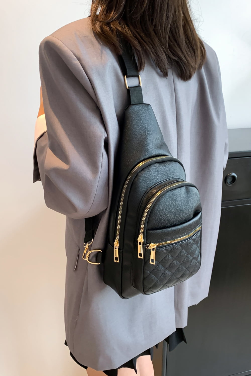 Bailee PU Leather Sling Bag