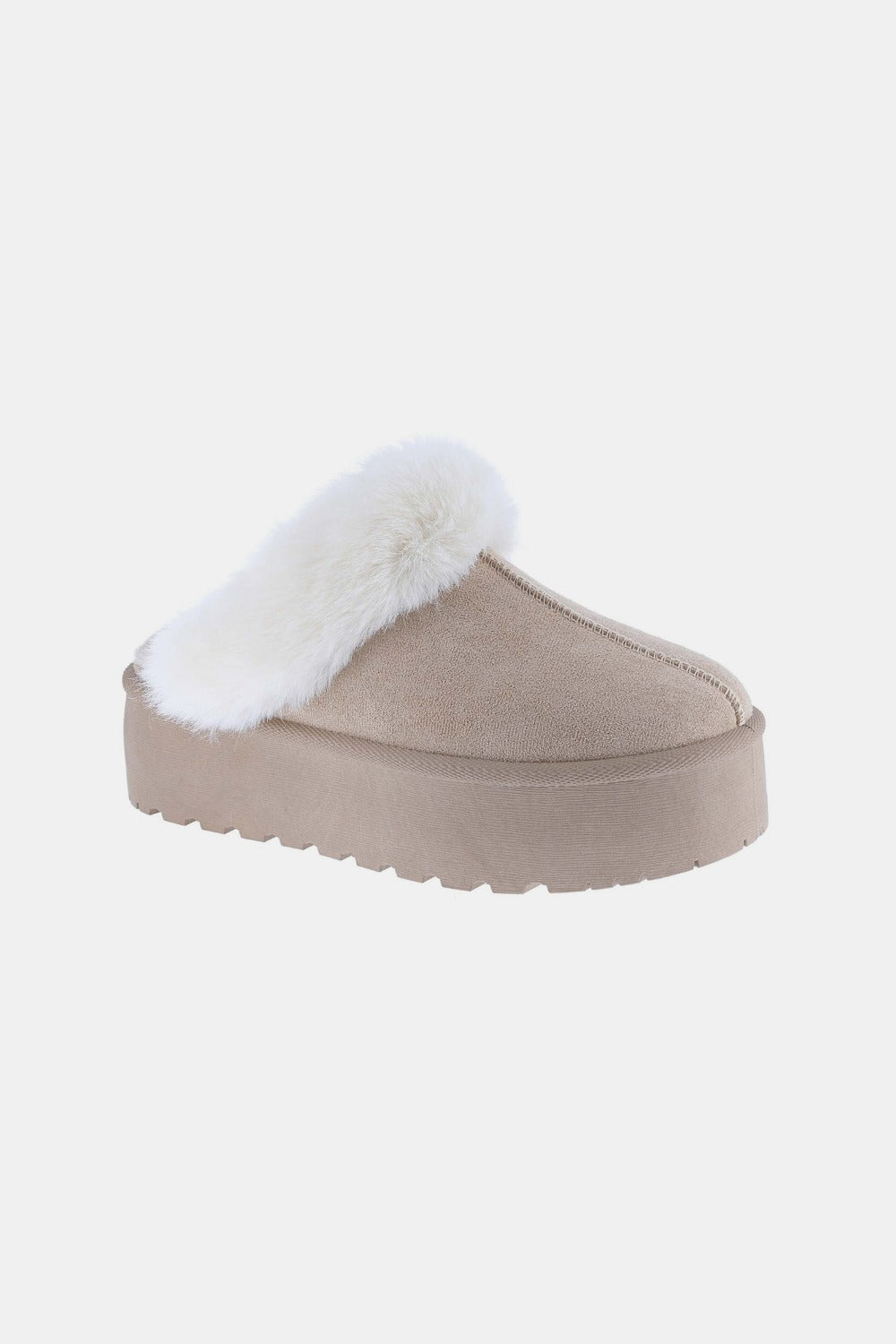 Stay Cozy Slippers (Taupe)