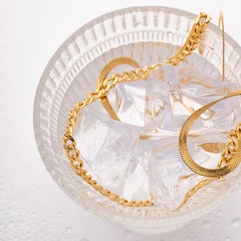 Allison 18K Gold-Plated Double Layered Necklace