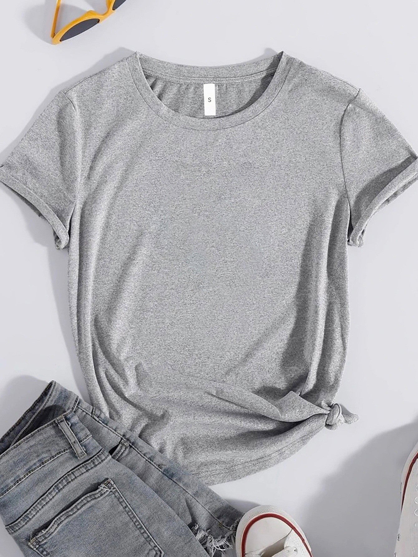 "BETTER DAYS AHEAD" Round Neck T-Shirt