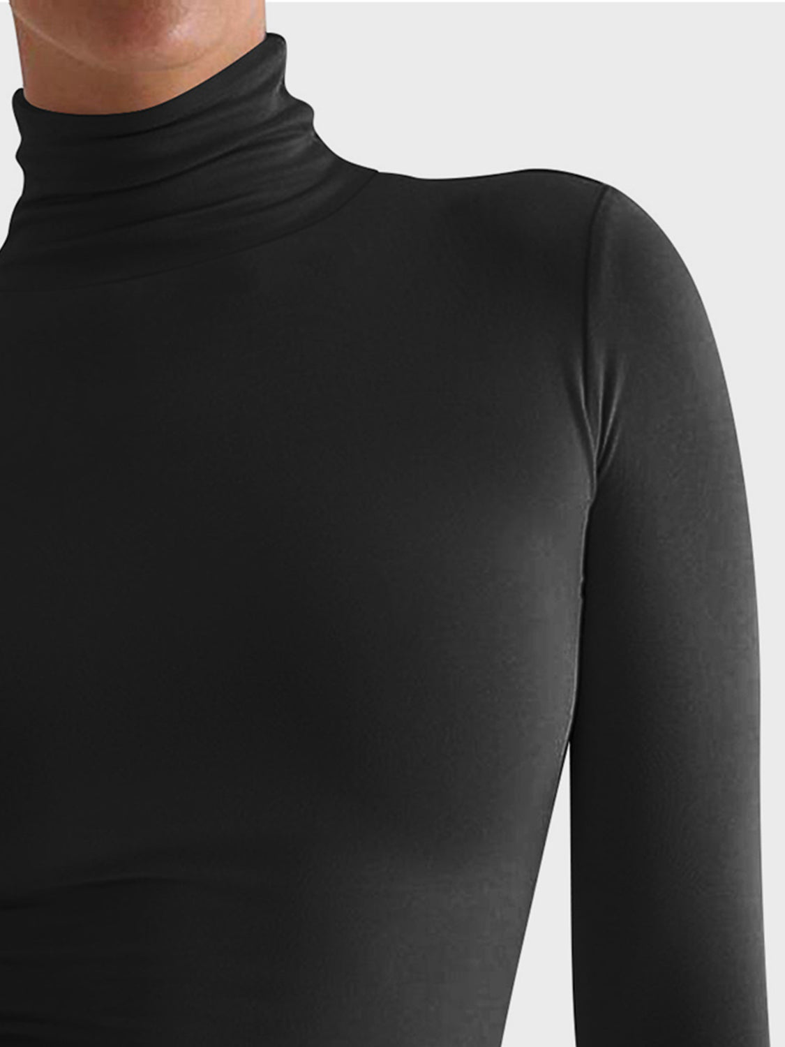 Halsey Lovelet Turtleneck Long Sleeve T-Shirt