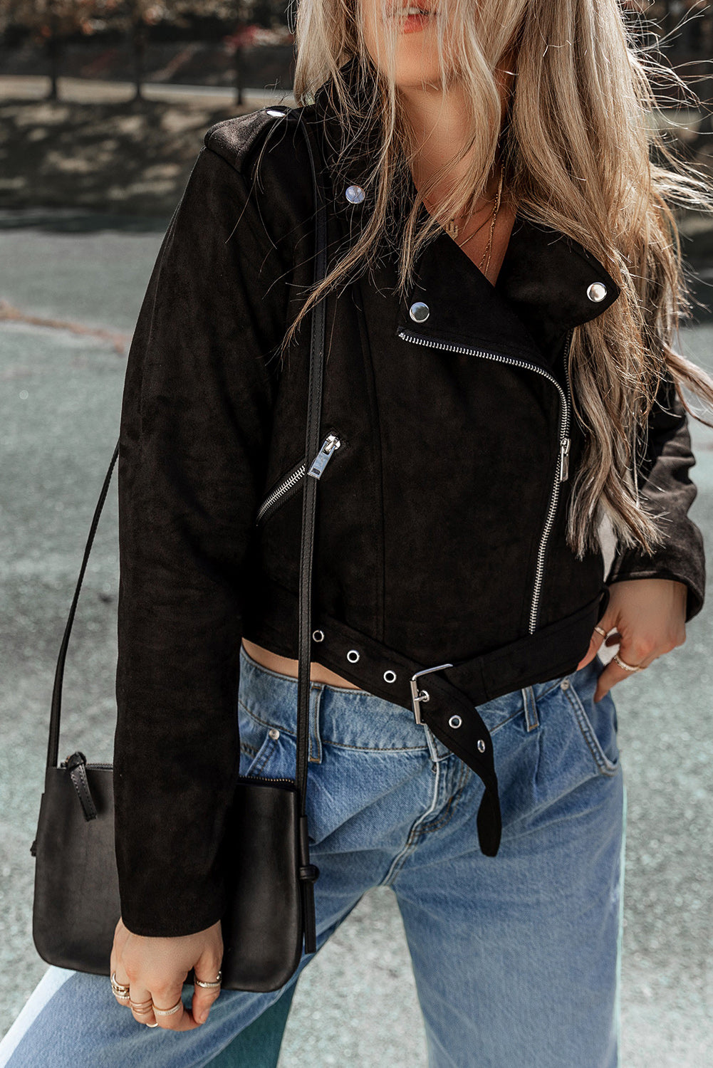 Iva Zip Up Collared Neck Jacket