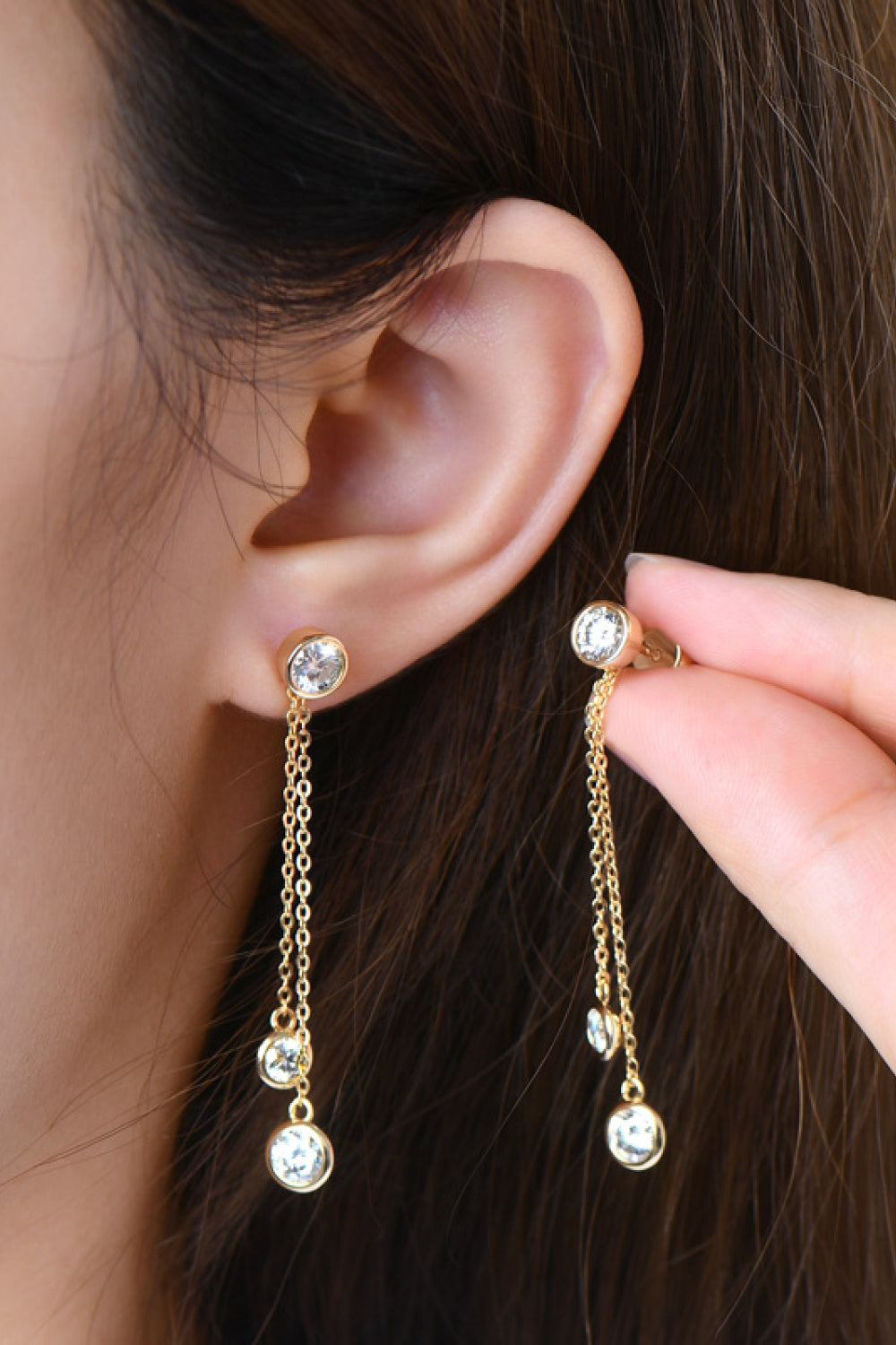 "Girls Night" 2.6 Carat Moissanite 925 Sterling Silver Earrings