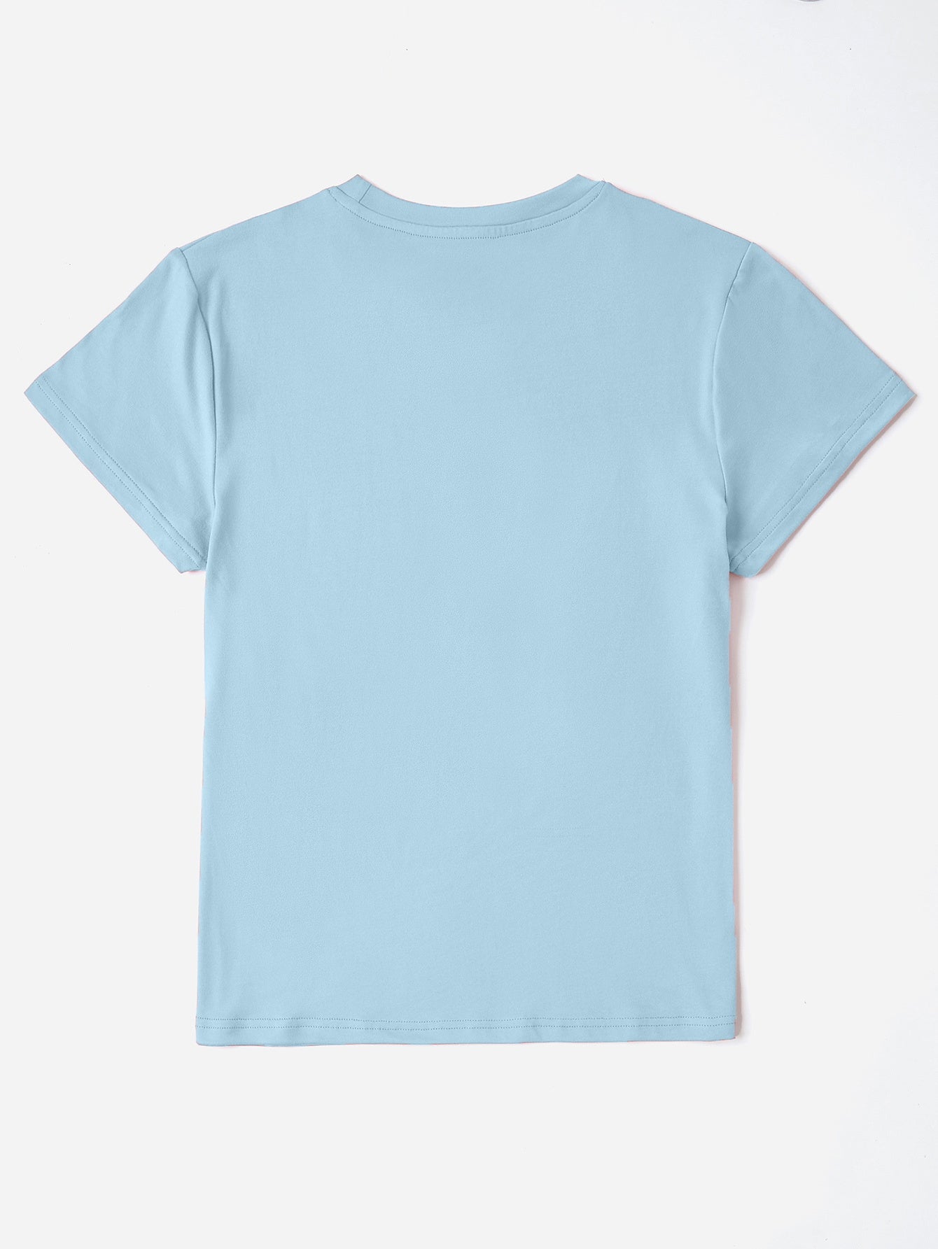 "Pray" Graphic Round Neck Short Sleeve T-Shirt