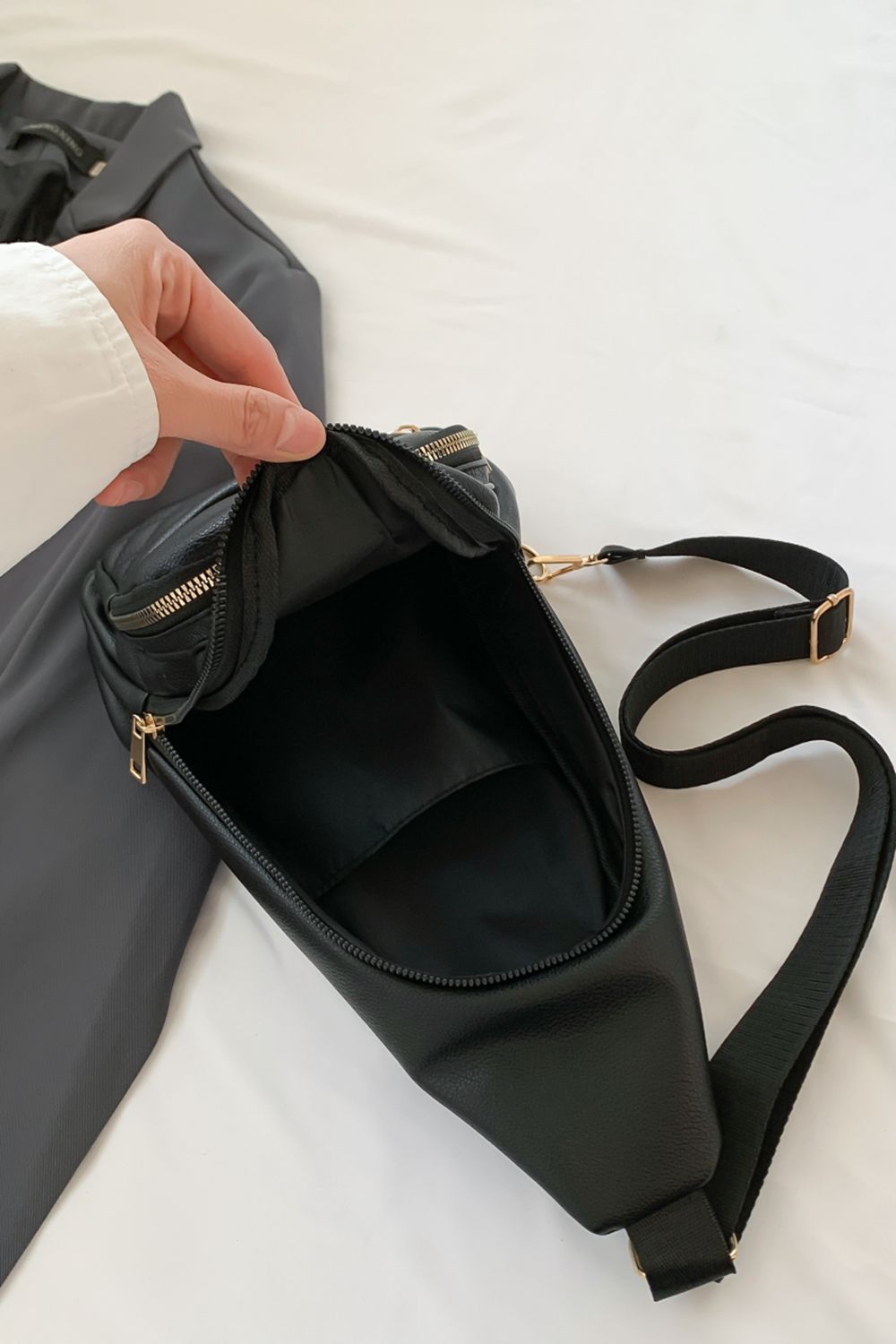 Bailee PU Leather Sling Bag