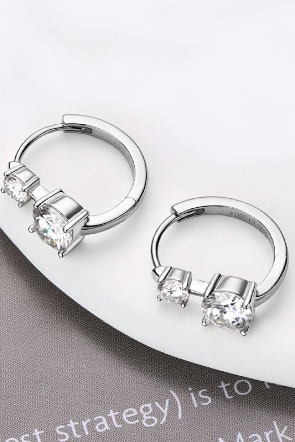 "Mercy" 1.3 Carat Moissanite 925 Sterling Silver Earrings