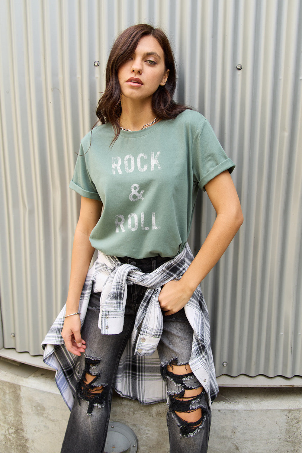 Rock and Roll Babe Short Sleeve T-Shirt
