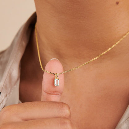 Celestial Spark Titanium Steel Inlaid Zircon Pendant Necklace