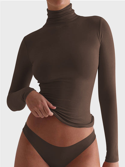 Halsey Lovelet Turtleneck Long Sleeve T-Shirt