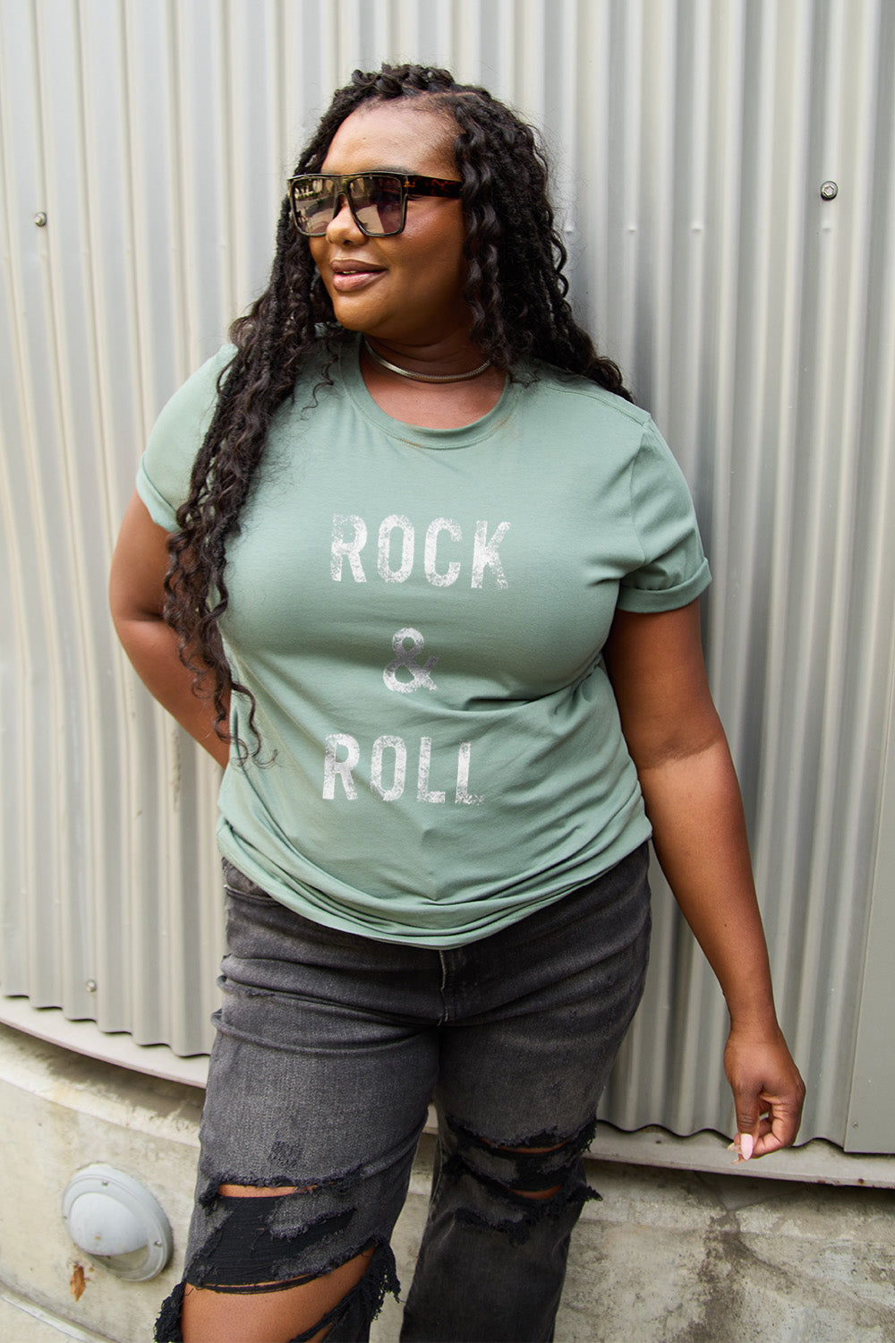 Rock and Roll Babe Short Sleeve T-Shirt