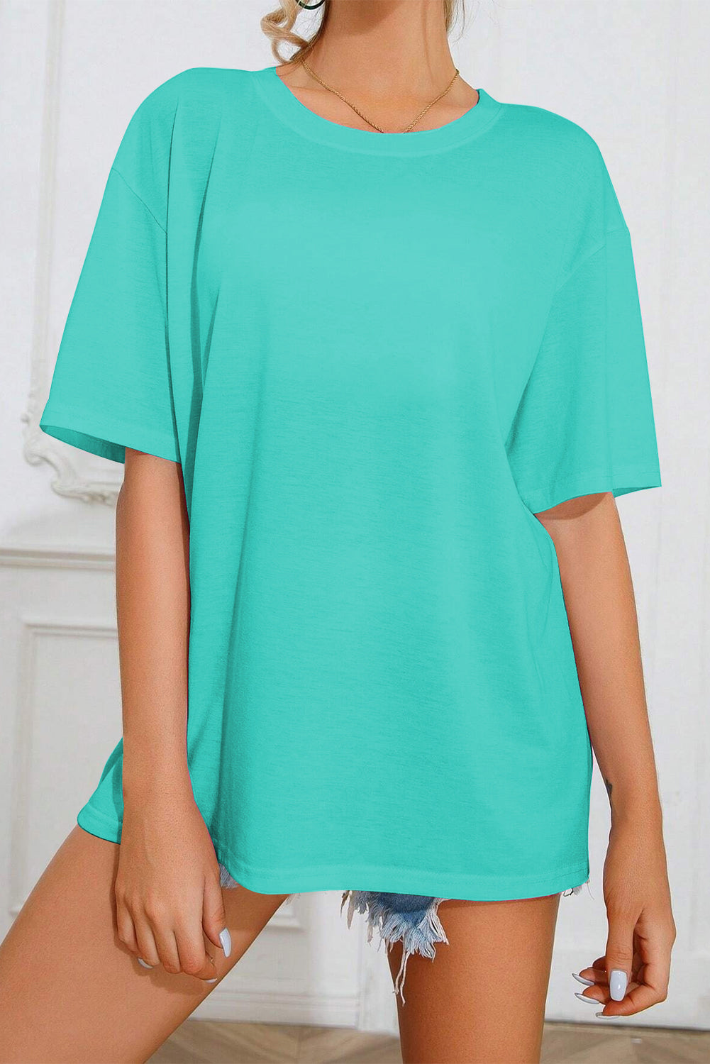 "SUNSHINE ON MY MIND" Round Neck T-Shirt