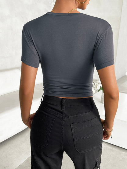 Bradley Devine Round Neck Short Sleeve T-Shirt