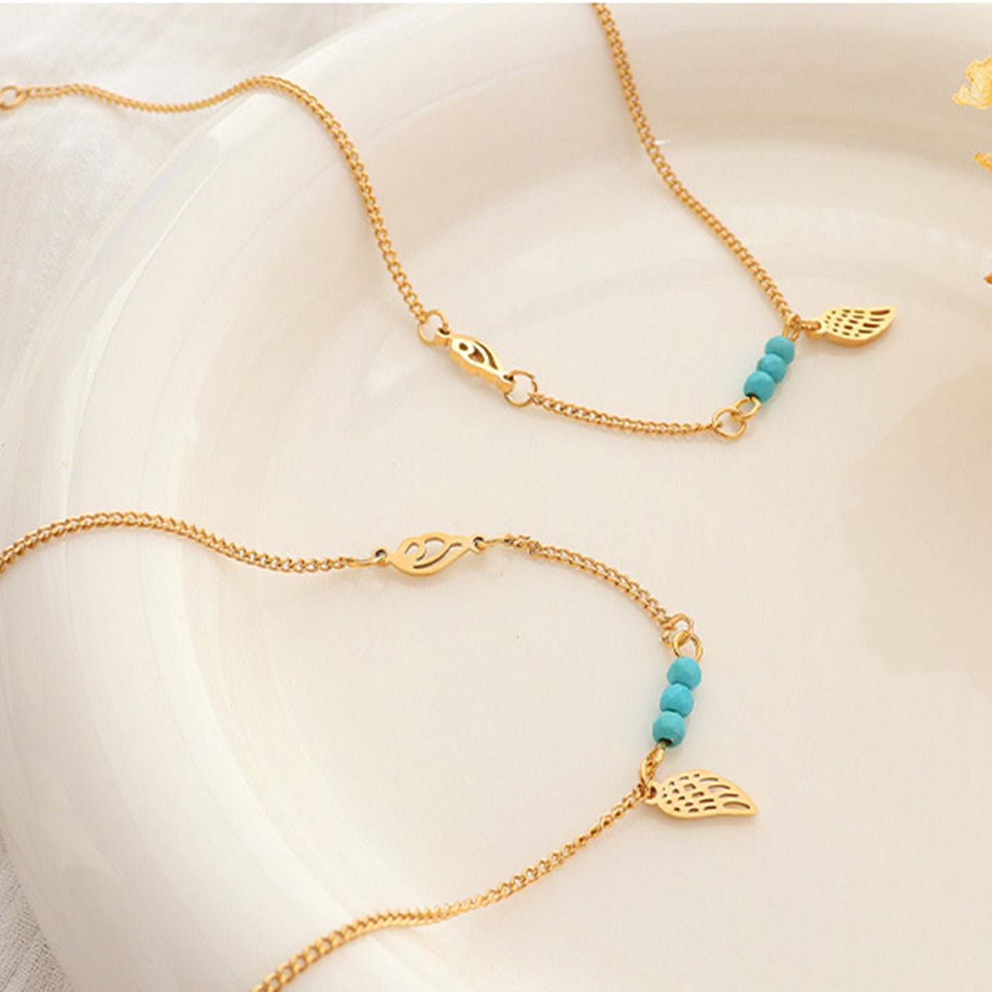 "My Favorite Wing-Wo-Man" Anklet Bracelet