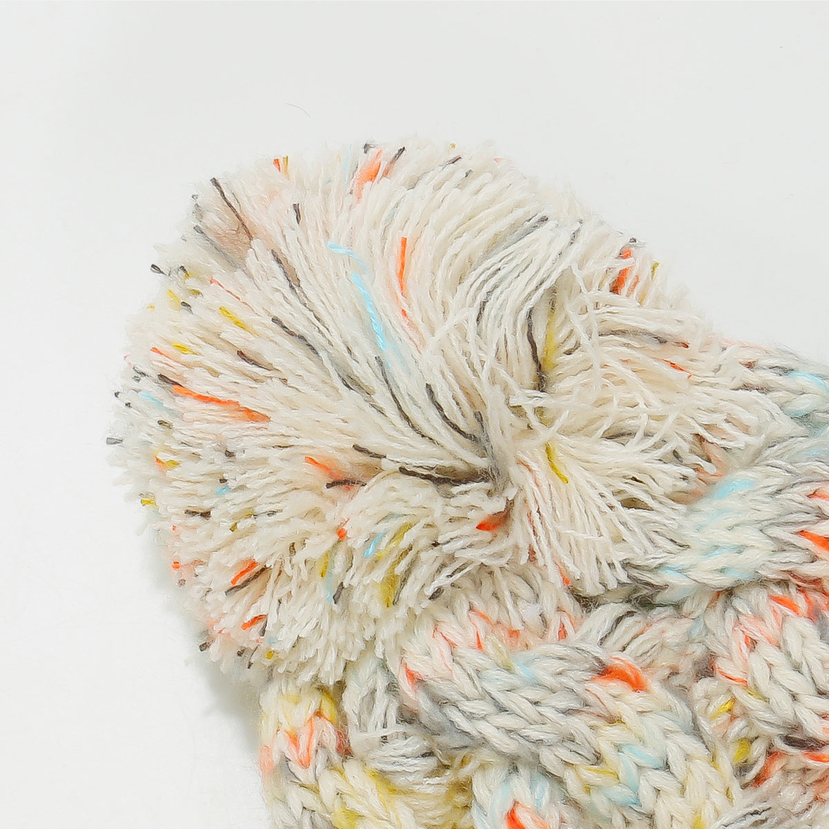 Beat the Cold Cable-Knit Hat with Pompom