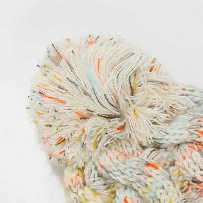 Beat the Cold Cable-Knit Hat with Pompom