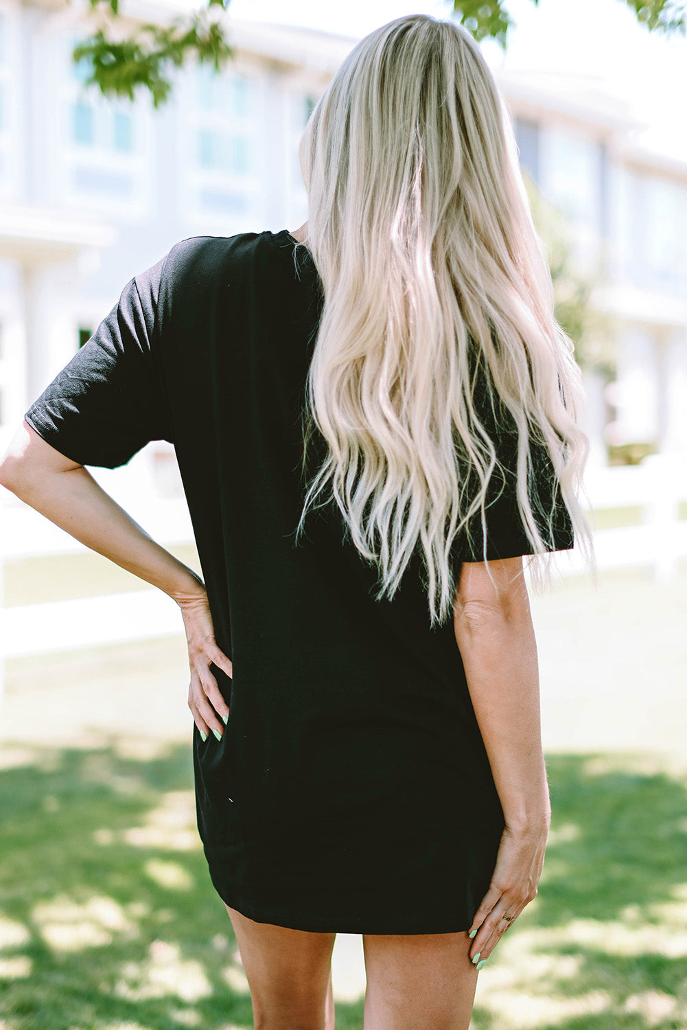 "WALLEN" Round Neck Short Sleeve T-Shirt