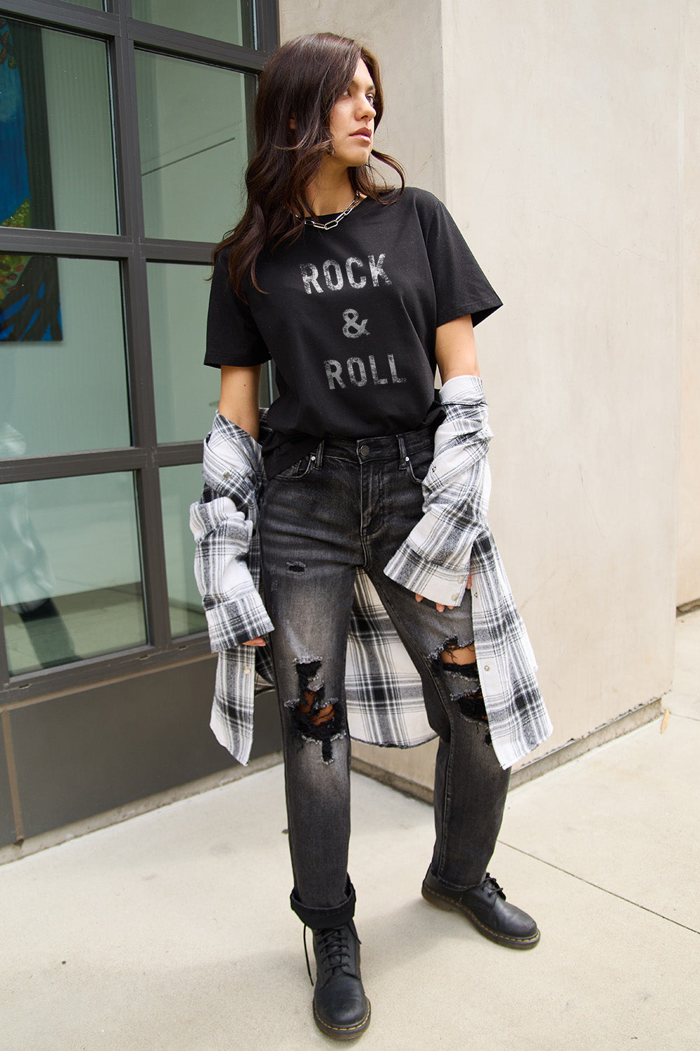 Rock and Roll Babe Short Sleeve T-Shirt
