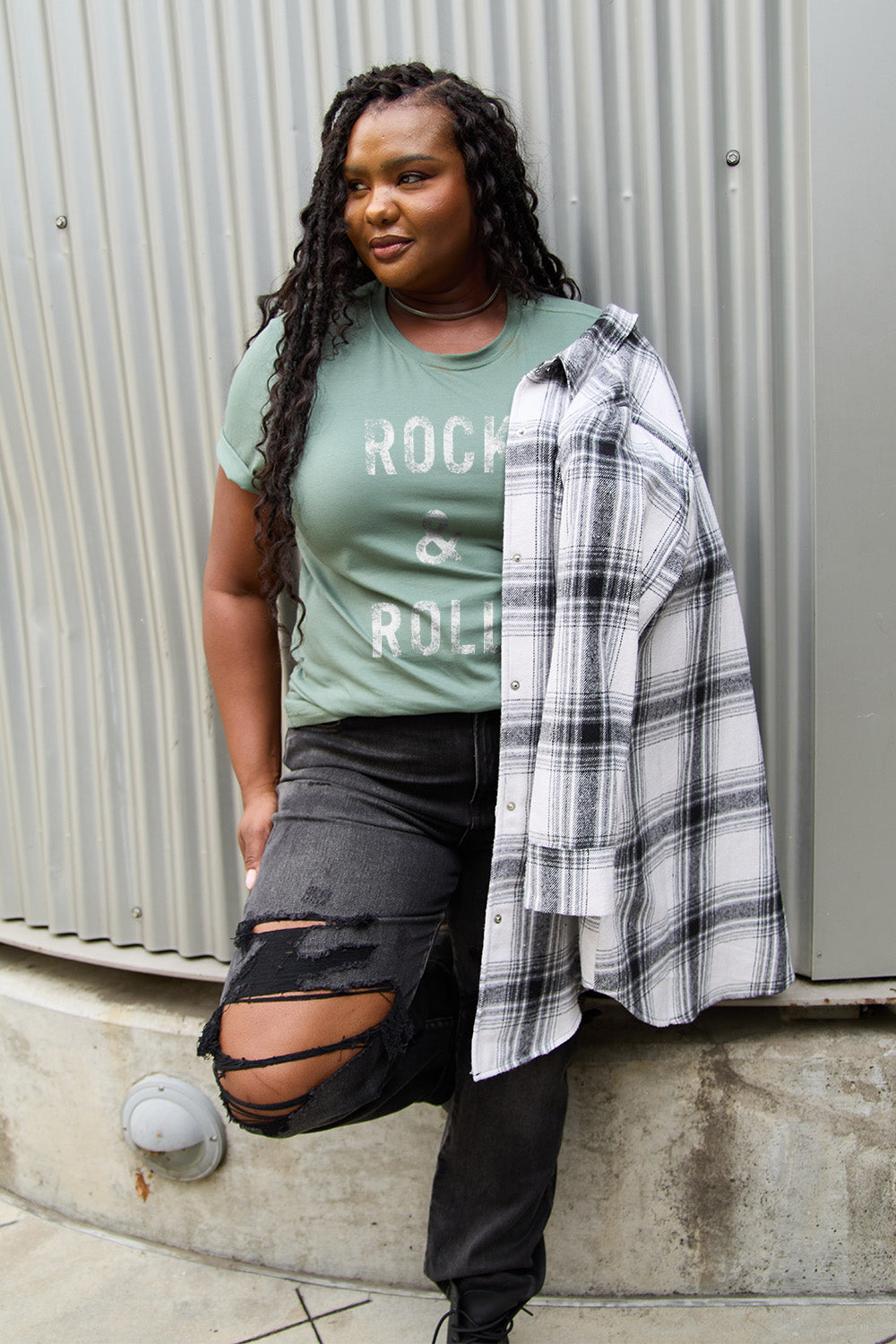Rock and Roll Babe Short Sleeve T-Shirt