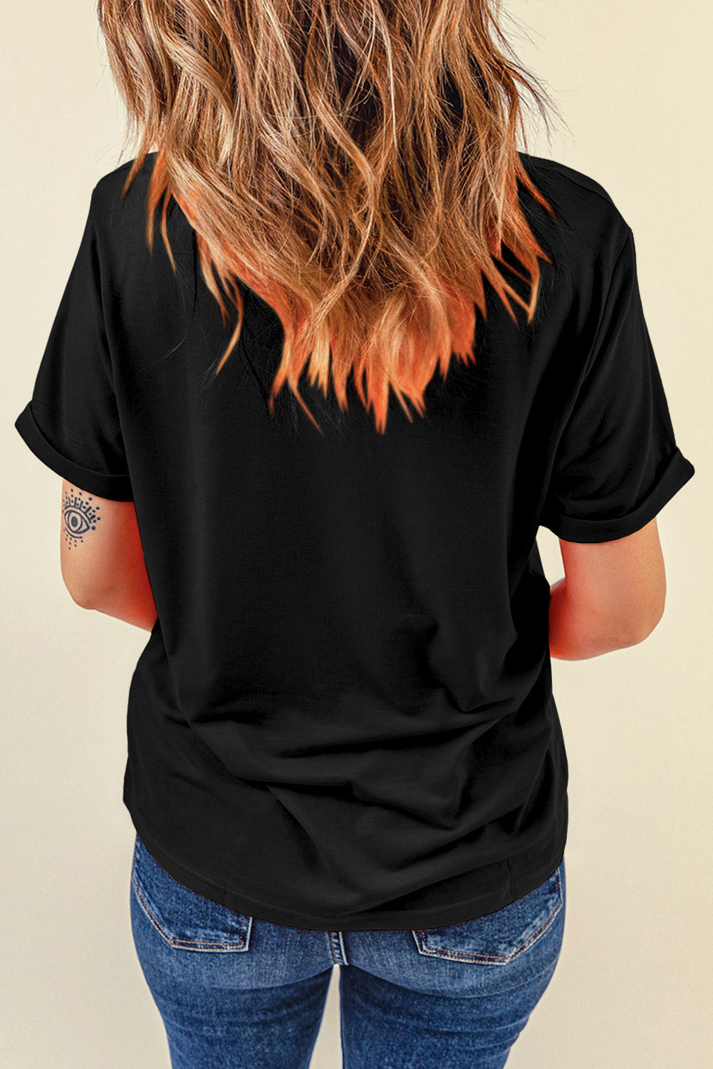 "RAISED ON COUNTRY" Round Neck T-Shirt
