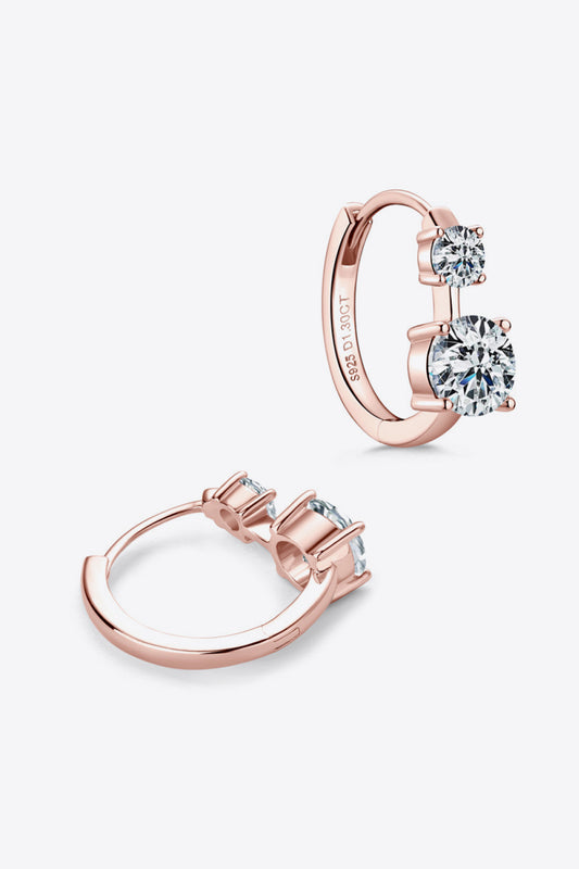 "Mercy" 1.3 Carat Moissanite 925 Sterling Silver Earrings