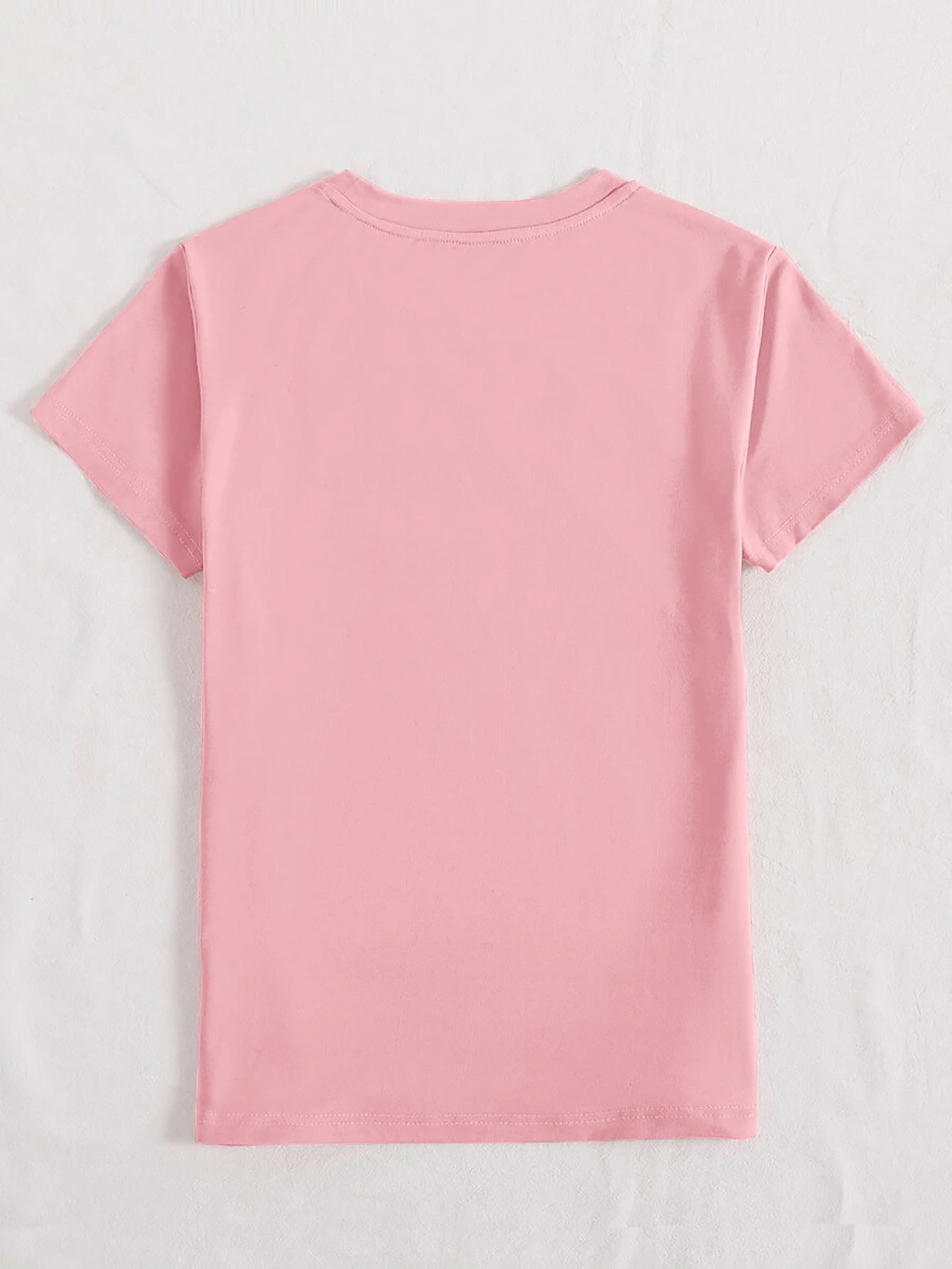 "Pray" Graphic Round Neck Short Sleeve T-Shirt
