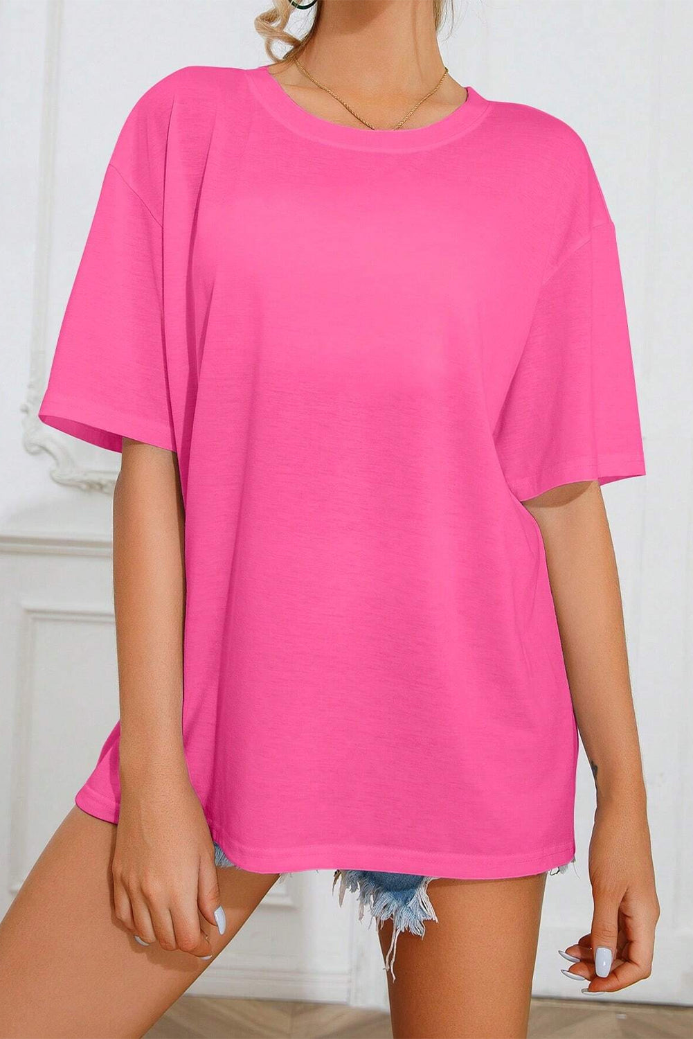 "SUNSHINE ON MY MIND" Round Neck T-Shirt
