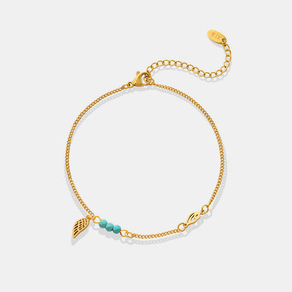 "My Favorite Wing-Wo-Man" Anklet Bracelet