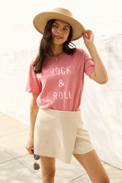 Rock and Roll Babe Short Sleeve T-Shirt