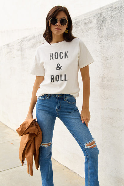 Rock and Roll Babe Short Sleeve T-Shirt