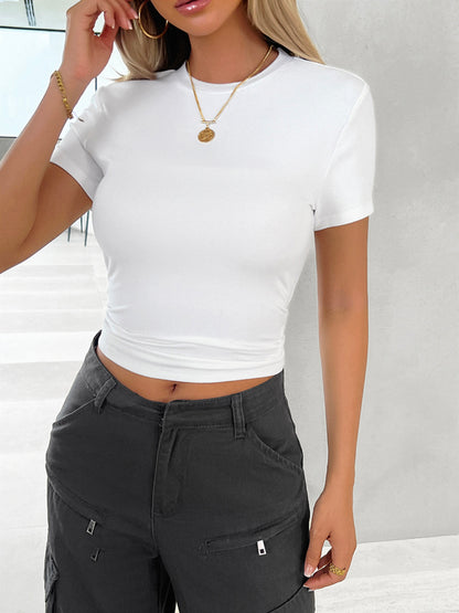 Bradley Devine Round Neck Short Sleeve T-Shirt