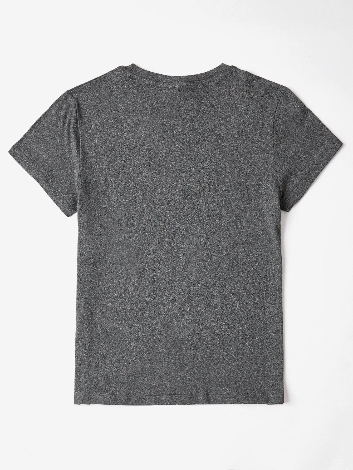 "Pray" Graphic Round Neck Short Sleeve T-Shirt
