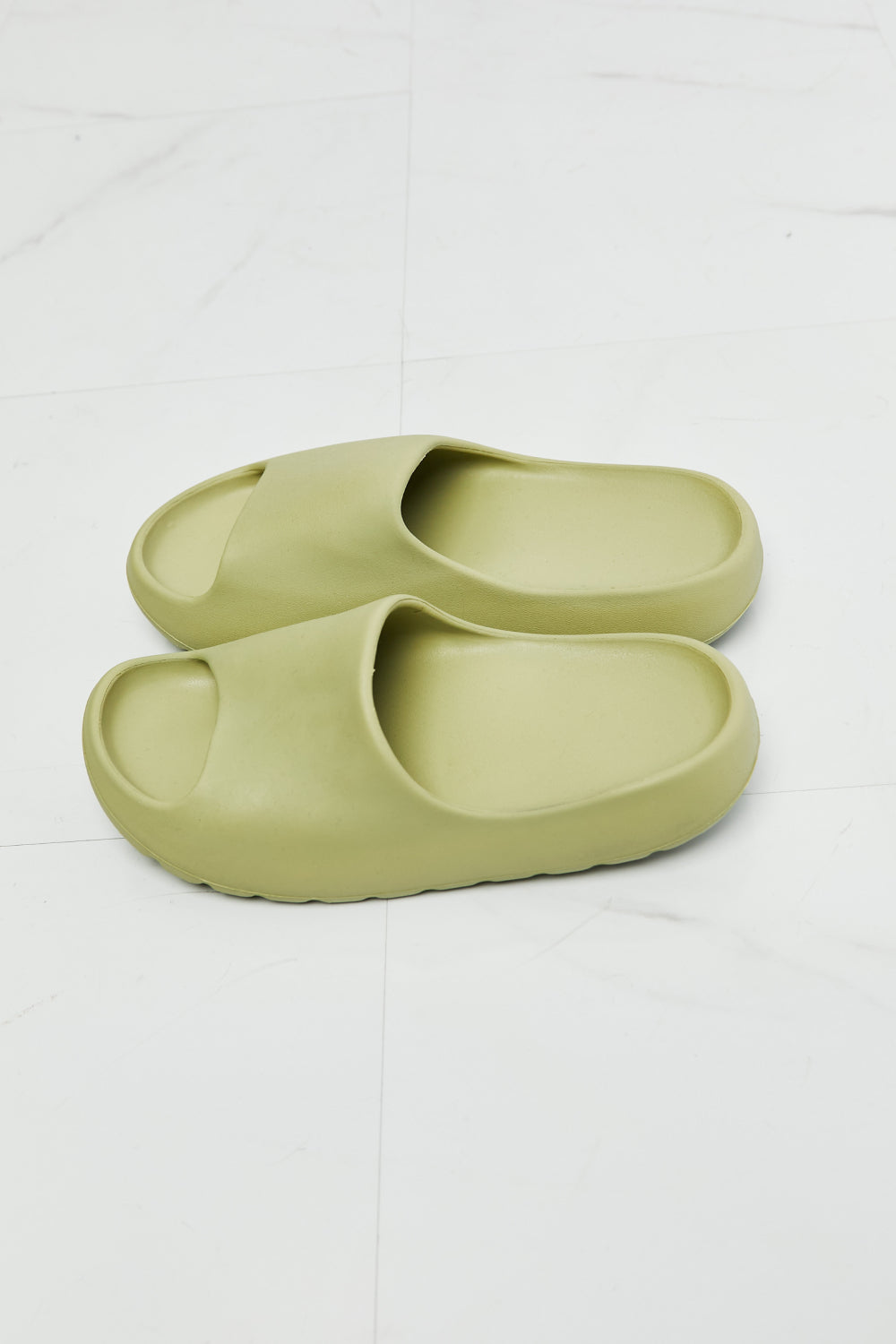 Sage Open Toe Slides