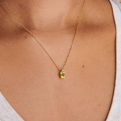 Celestial Spark Titanium Steel Inlaid Zircon Pendant Necklace